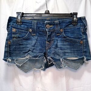 25 True Religion jean shorts